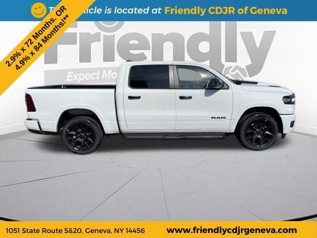 New 2026 Bright White Clear-Coat Exterior Paint RAM Laramie image 4