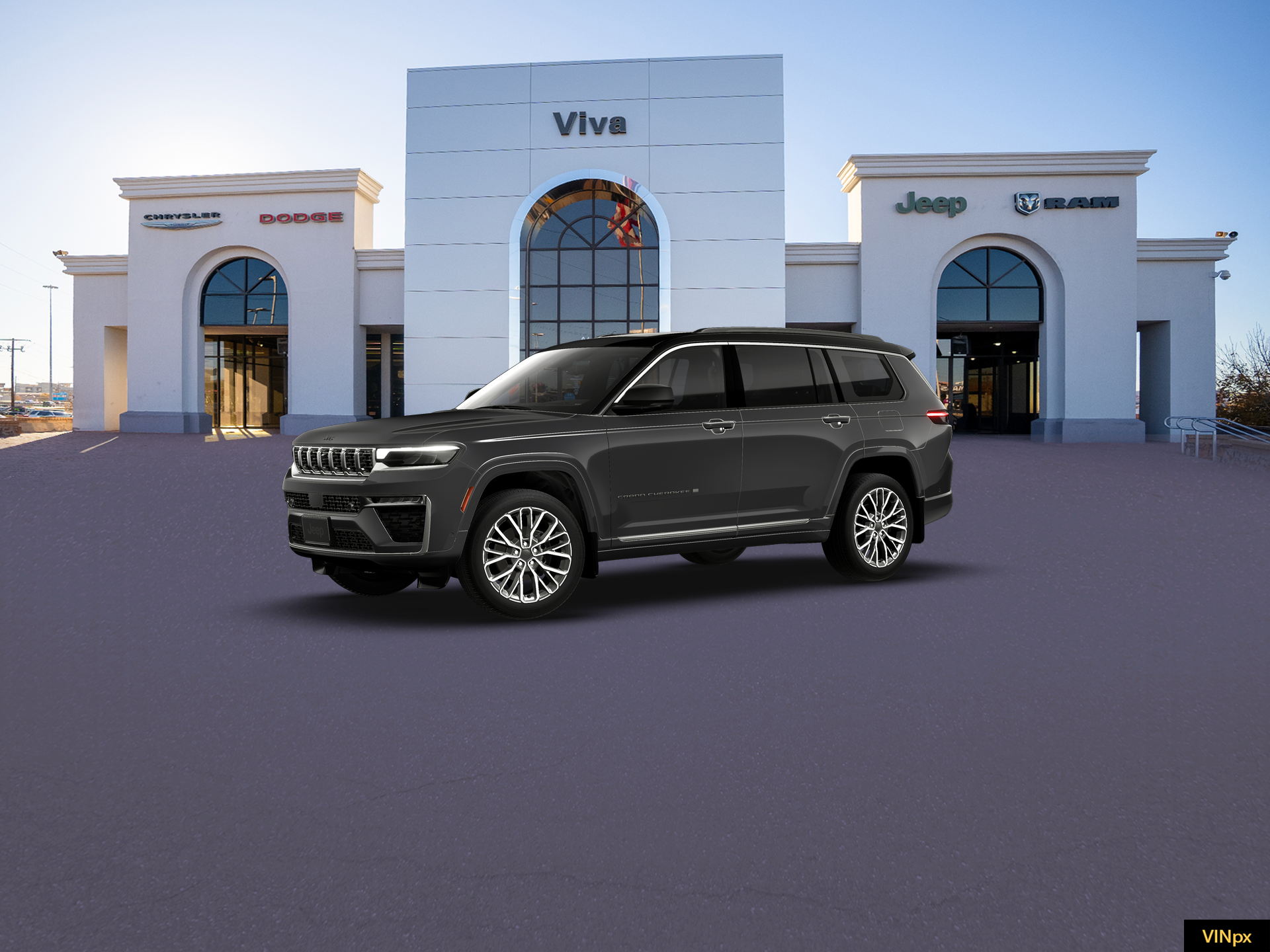 New 2026 Baltic Gray Metallic Clear-Coat Exterior Paint Jeep Summit image 2