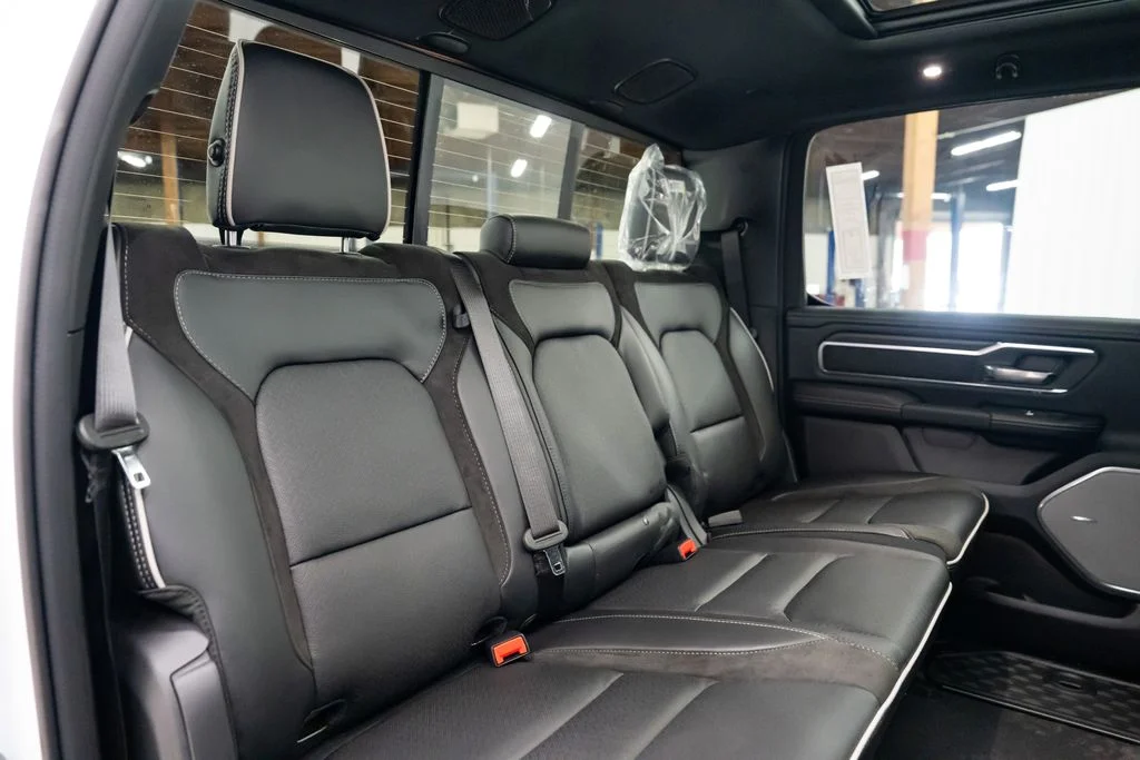 New 2026 Bright White Clear-Coat Exterior Paint RAM Laramie image 33