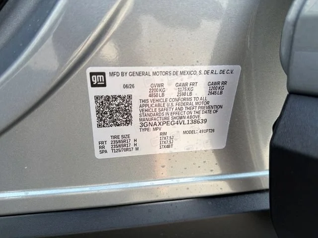 New 2027 Sterling Gray Metallic Chevrolet LT image 32