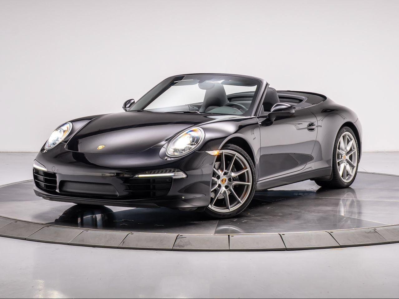 Used 2016 JET BLACK METALLIC Porsche Carrera image 1