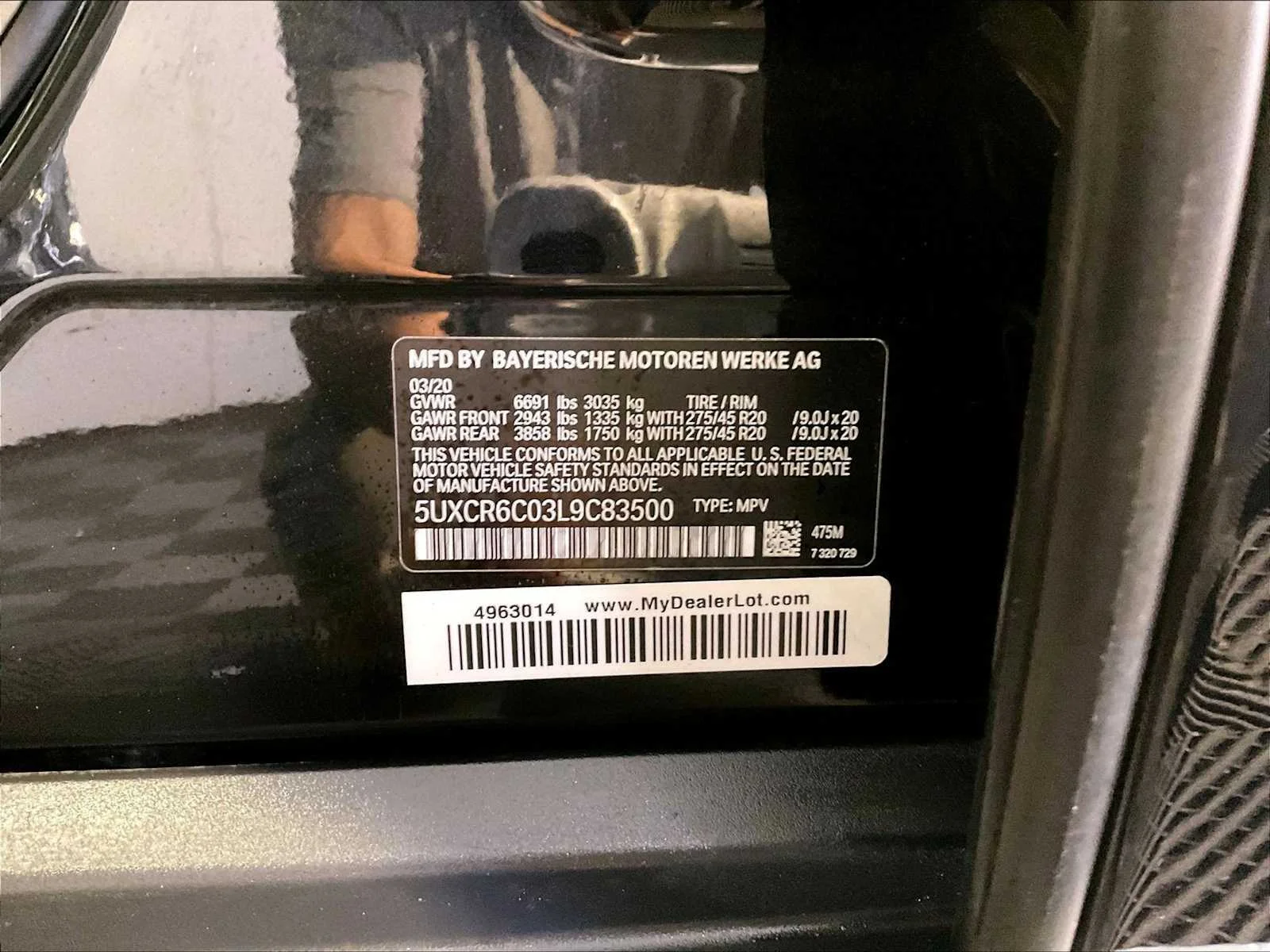 Used 2020 Black Sapphire Metallic BMW xDrive40i image 36