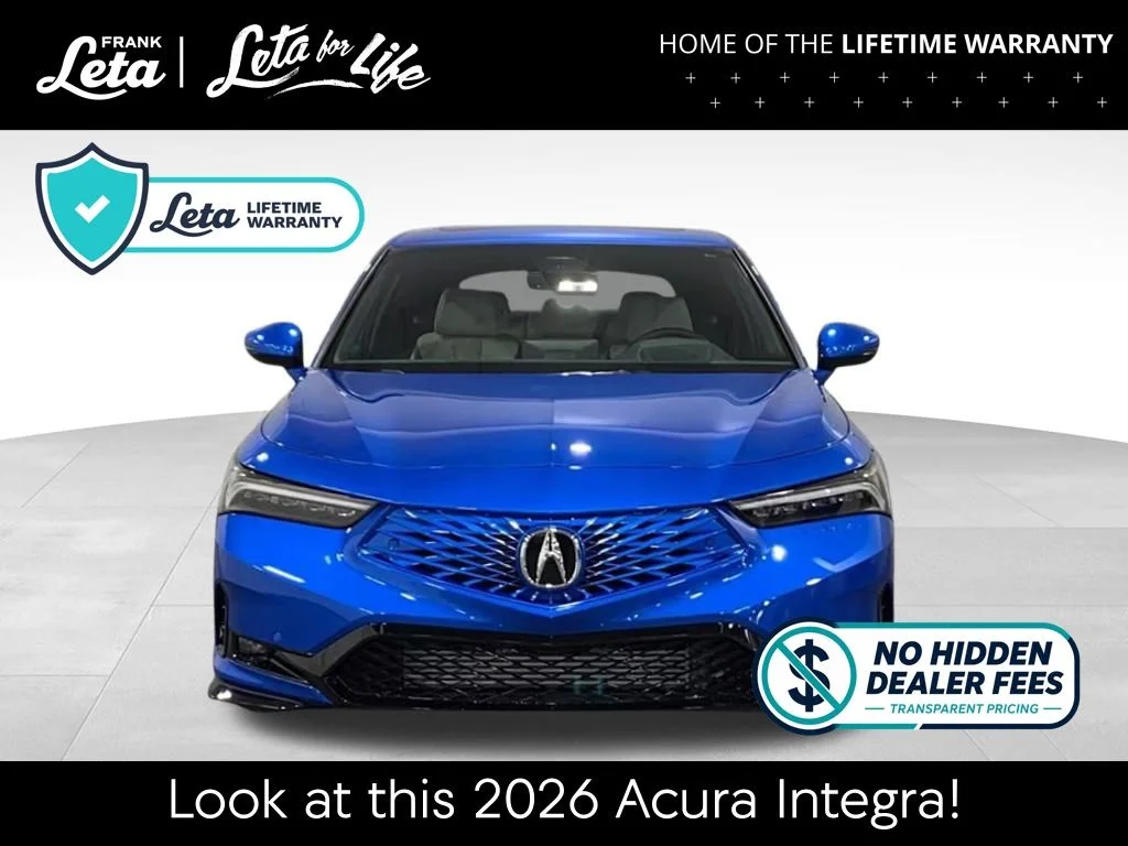 New 2026 Blue Acura A-Spec Tech Package image 9
