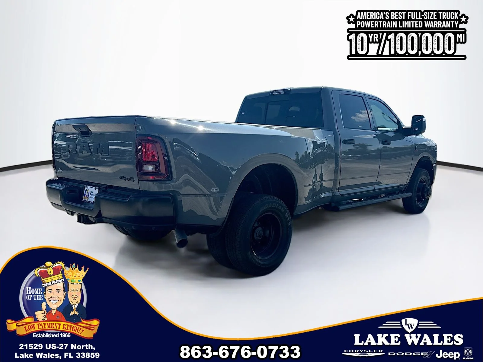 New 2026 Ceramic Gray Clear-Coat Exterior Paint RAM TRADESMAN image 6