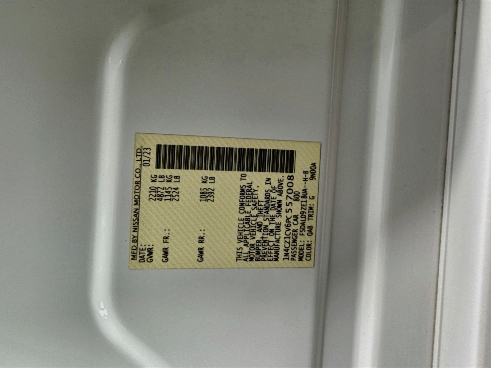 Used 2023 White Nissan SV Plus image 28
