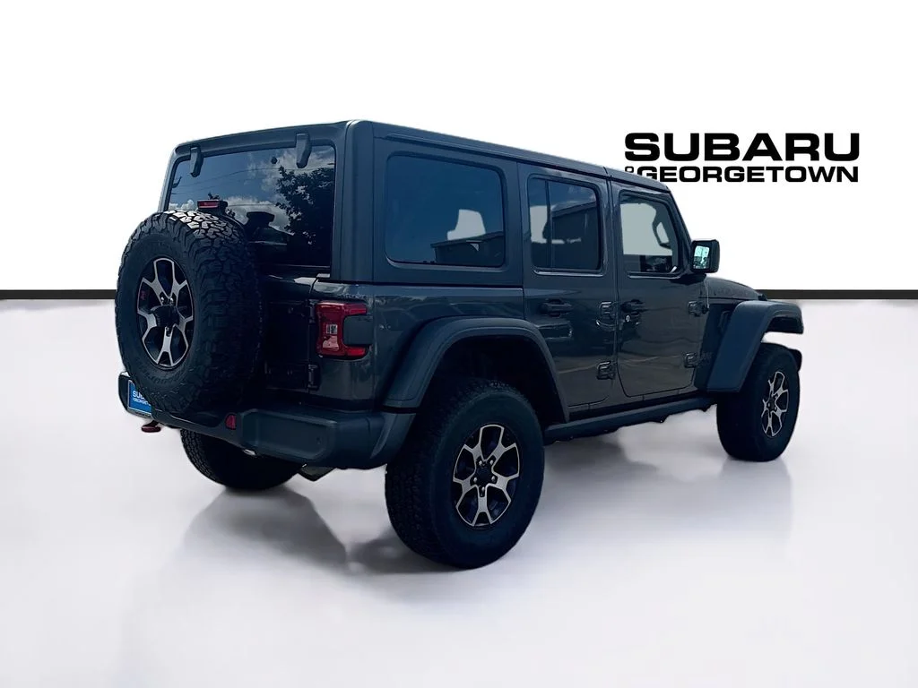 Used 2019 Gray Jeep Unlimited Rubicon image 8
