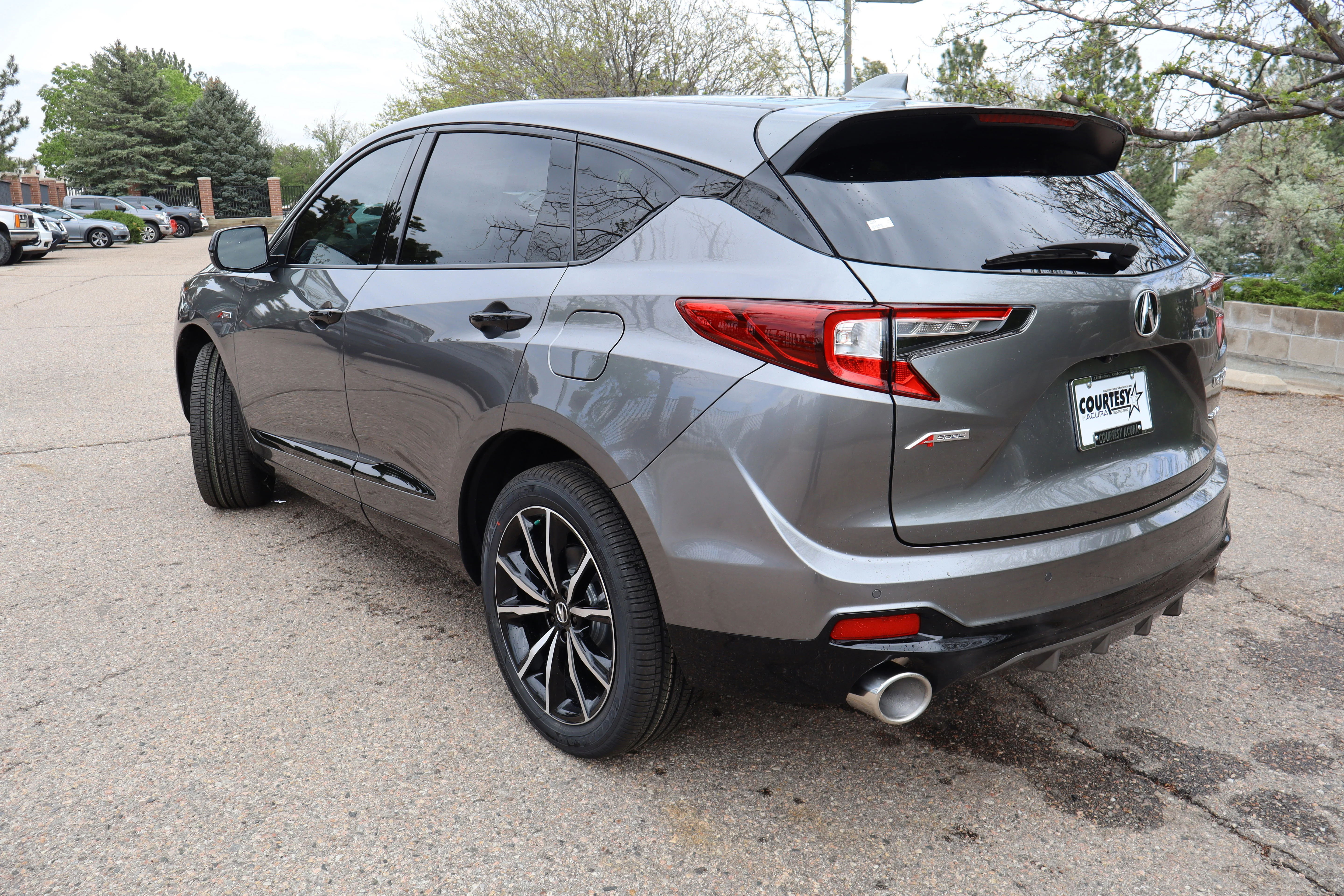 New 2026 Liquid Carbon Metallic Acura w/A-Spec Advance Package image 4