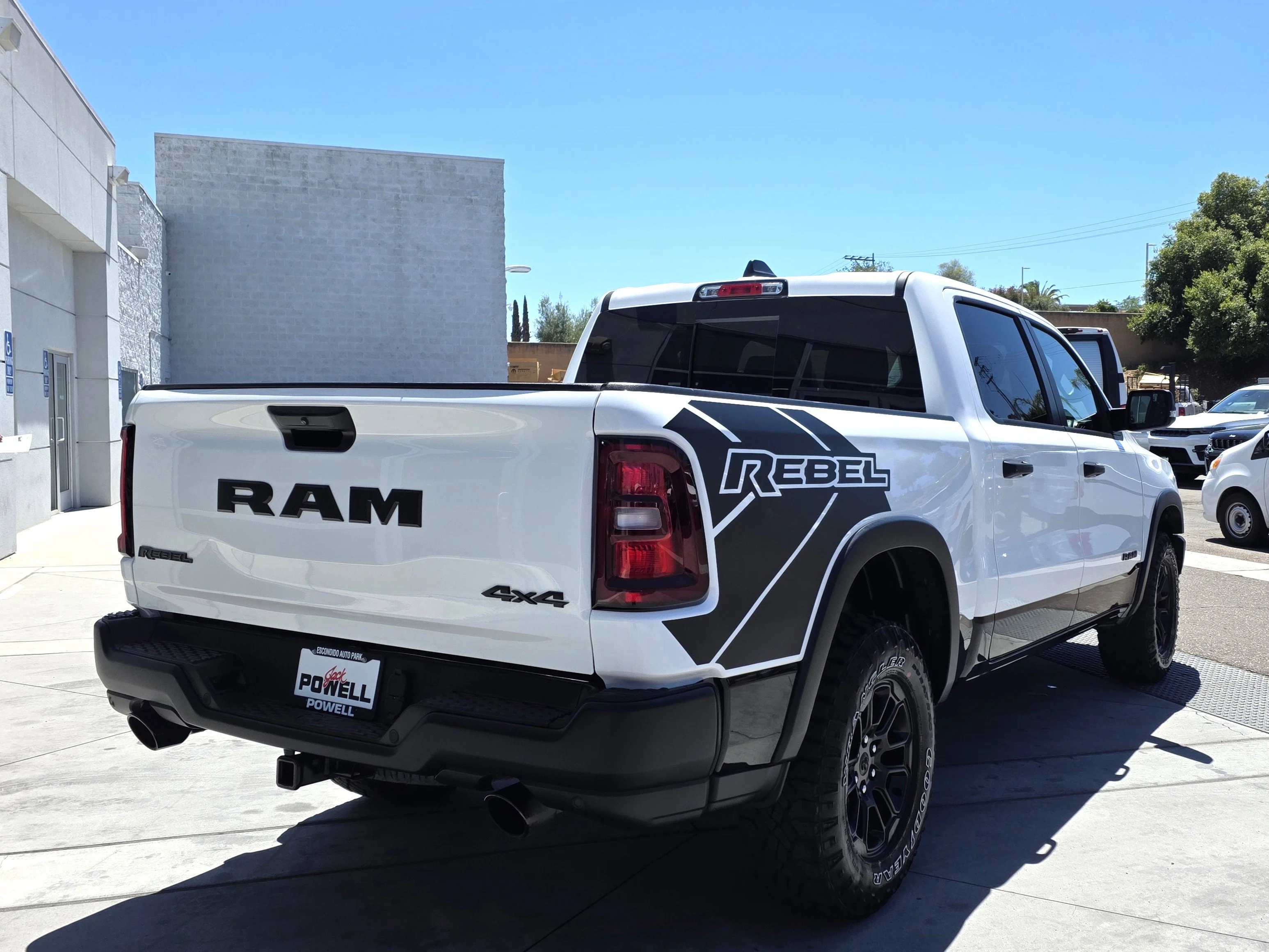 Certified Used 2025 Bright White Clearcoat Ram Rebel image 5
