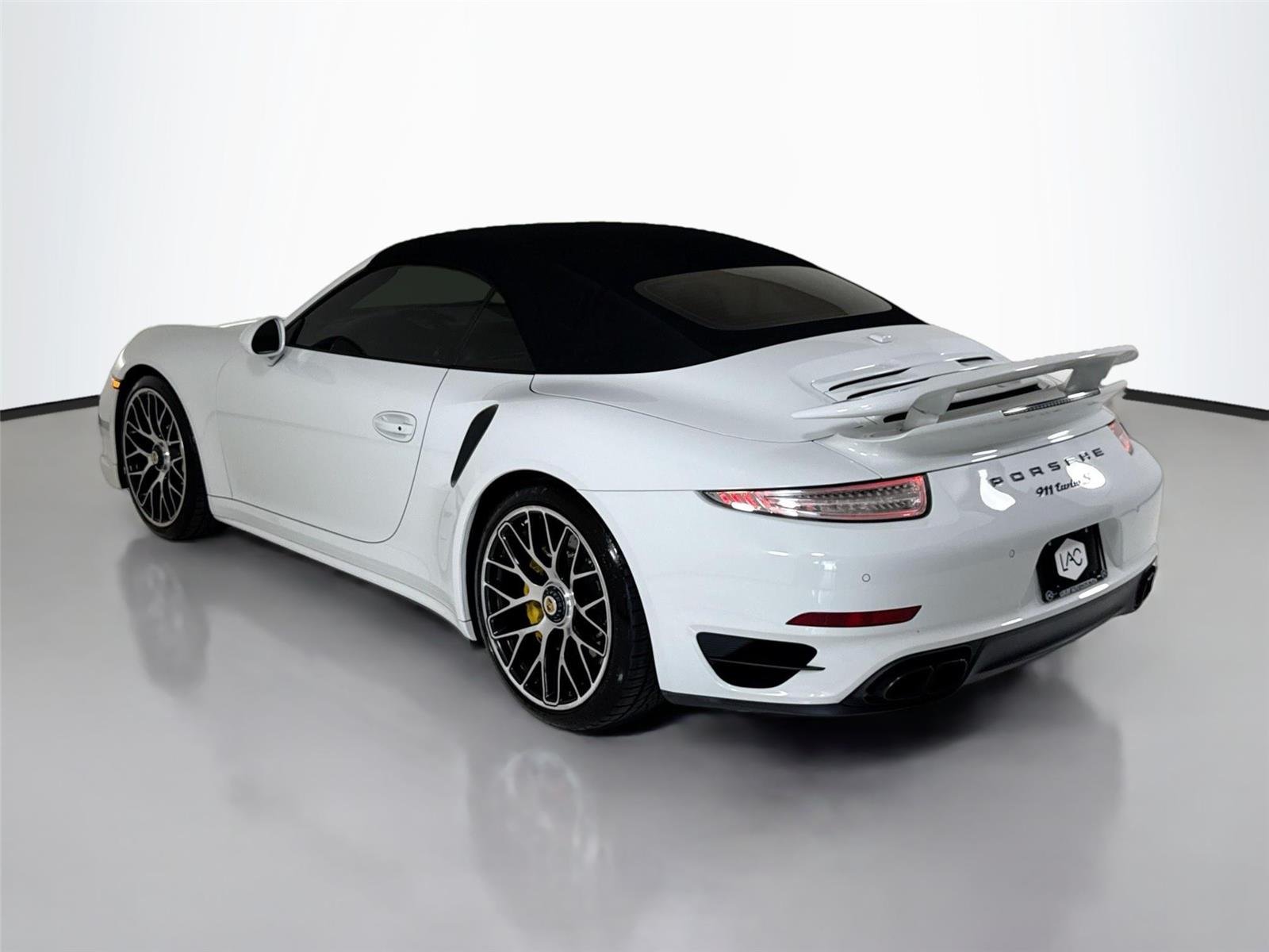 Used 2015 White Porsche Turbo S Cab image 51