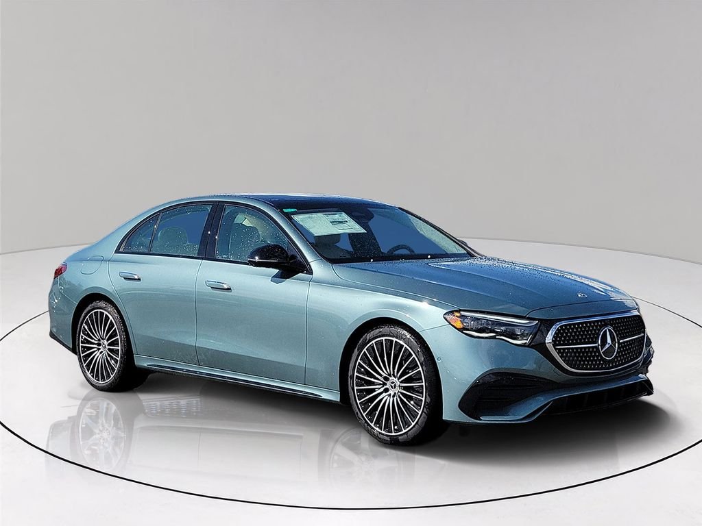 New 2026 Verde Silver Metallic Mercedes-Benz E 350 image 1