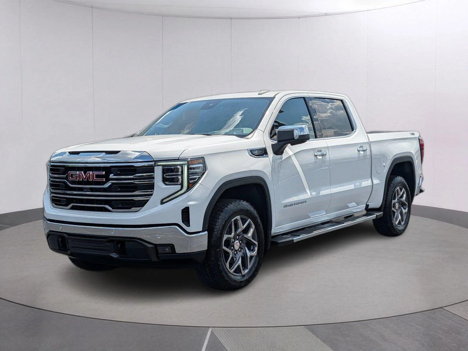 New 2026 Summit White GMC SLT image 1