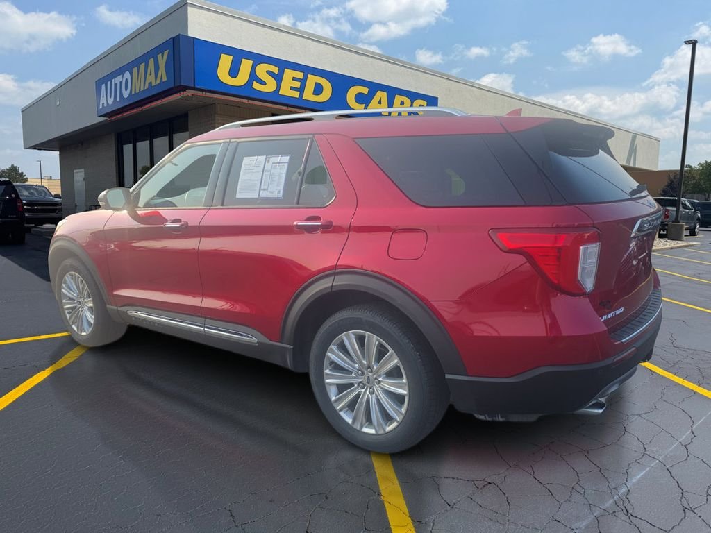 Used 2020 Red Metallic Ford Limited image 7