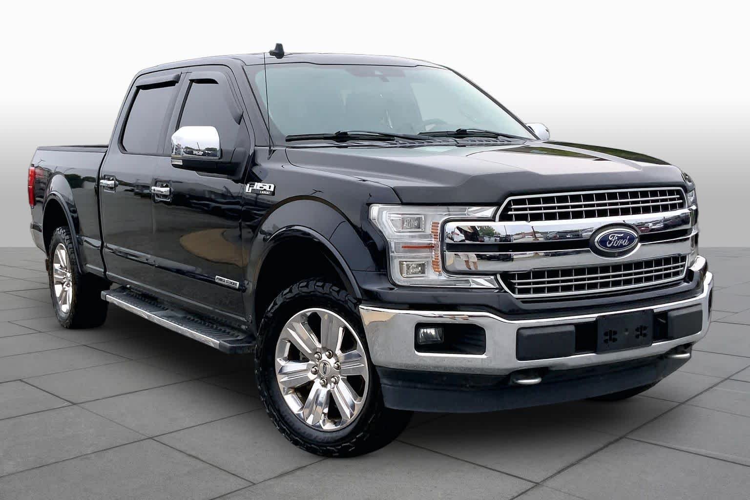 Used 2019 Agate Black Metallic Ford LARIAT image 3