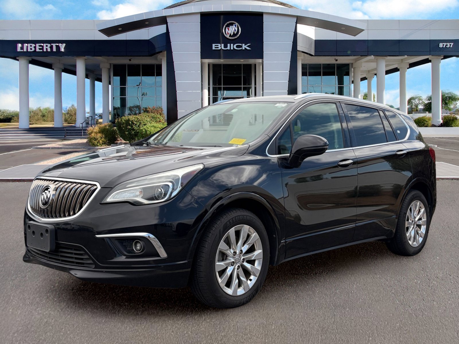Used 2017 EBONY TWILIGHT METALLIC Buick Essence image 3