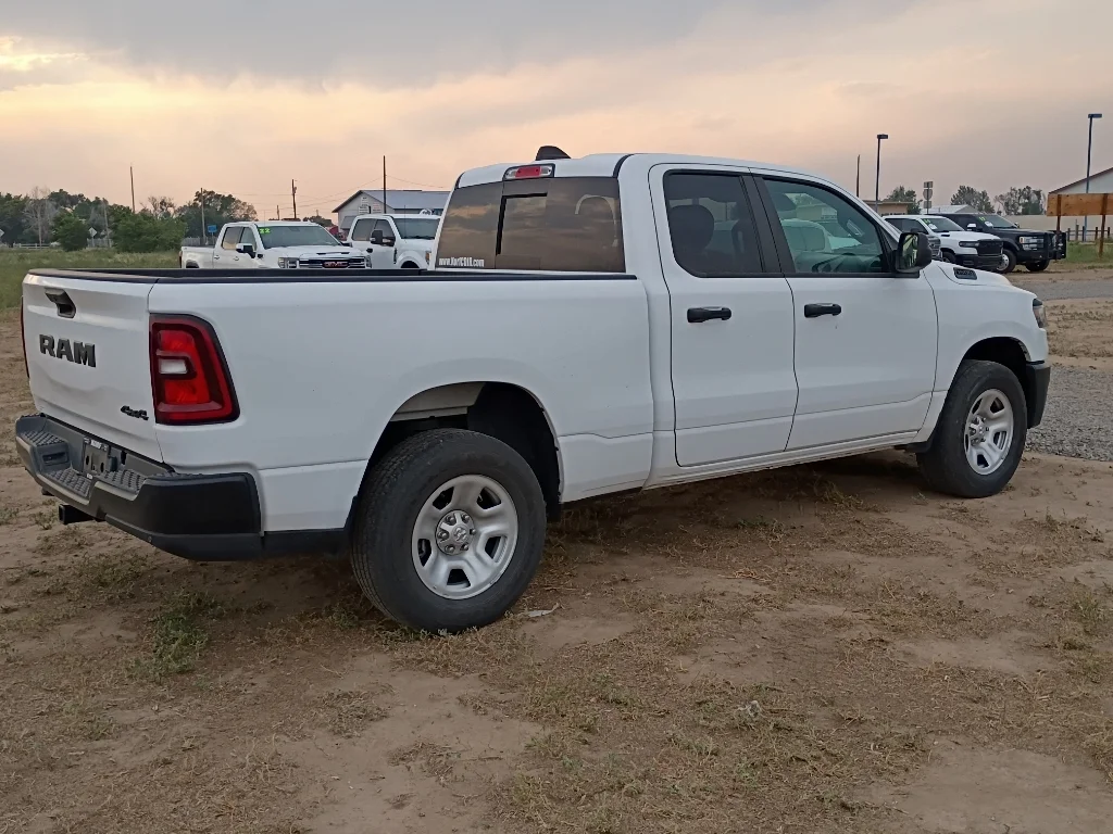 Used 2025 Bright White Clearcoat Ram Tradesman image 5
