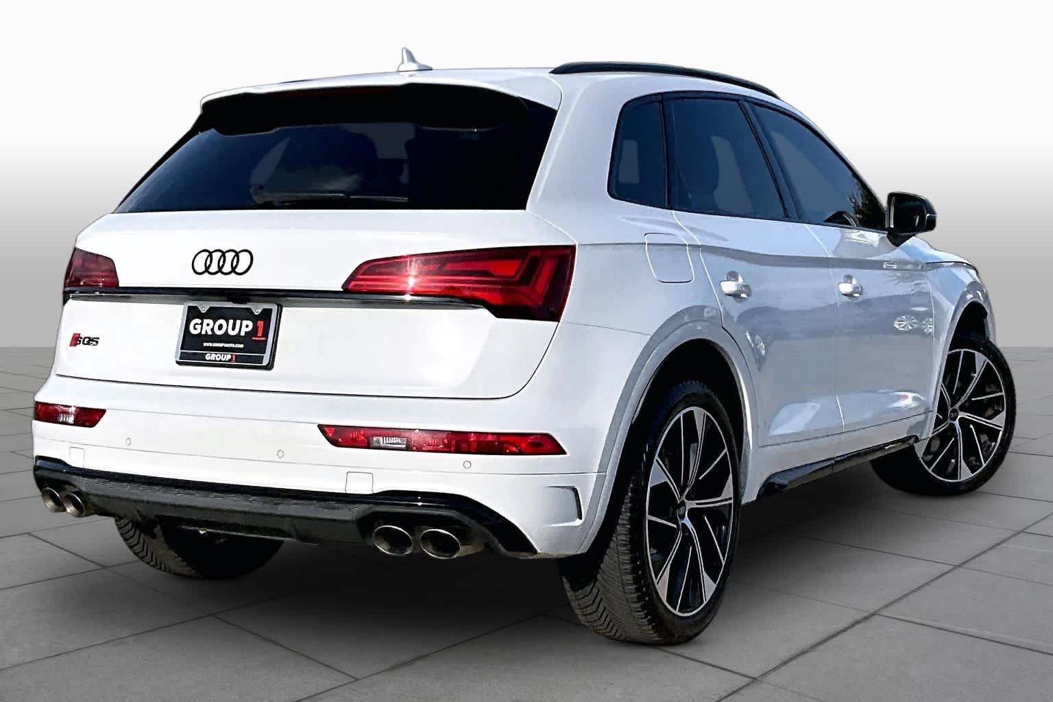 Used 2024 Glacier White Metallic Audi Premium Plus image 12