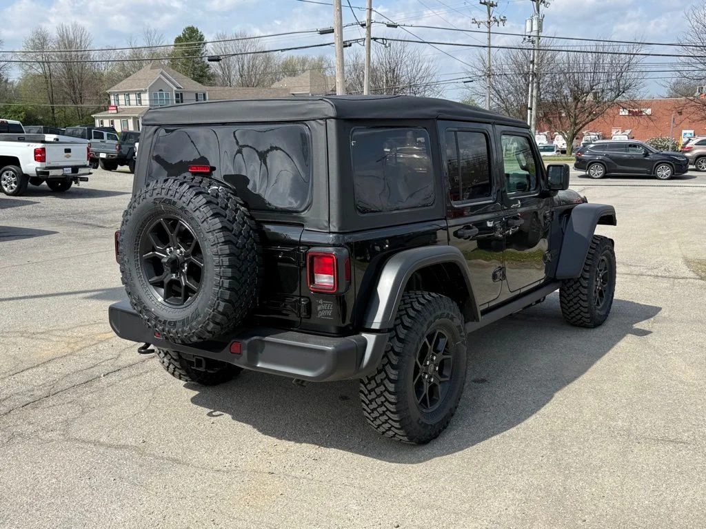 New 2026 Black Clear-Coat Exterior Paint Jeep Willys image 6