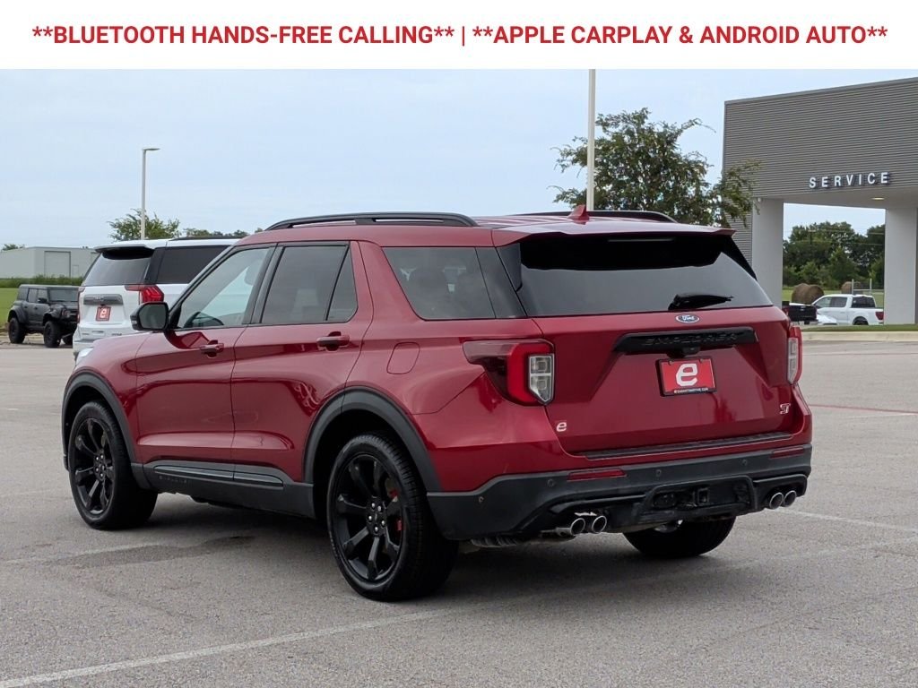 Used 2020 Rapid Red Metallic Tinted Clearcoat Ford ST image 6