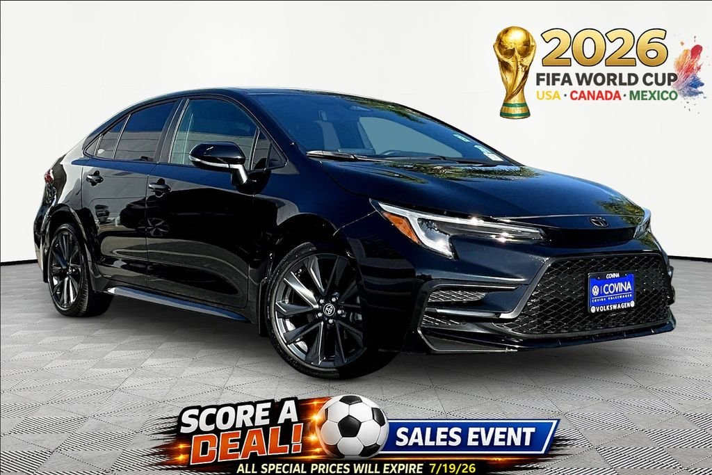 Used 2024 Black Toyota SE image 1