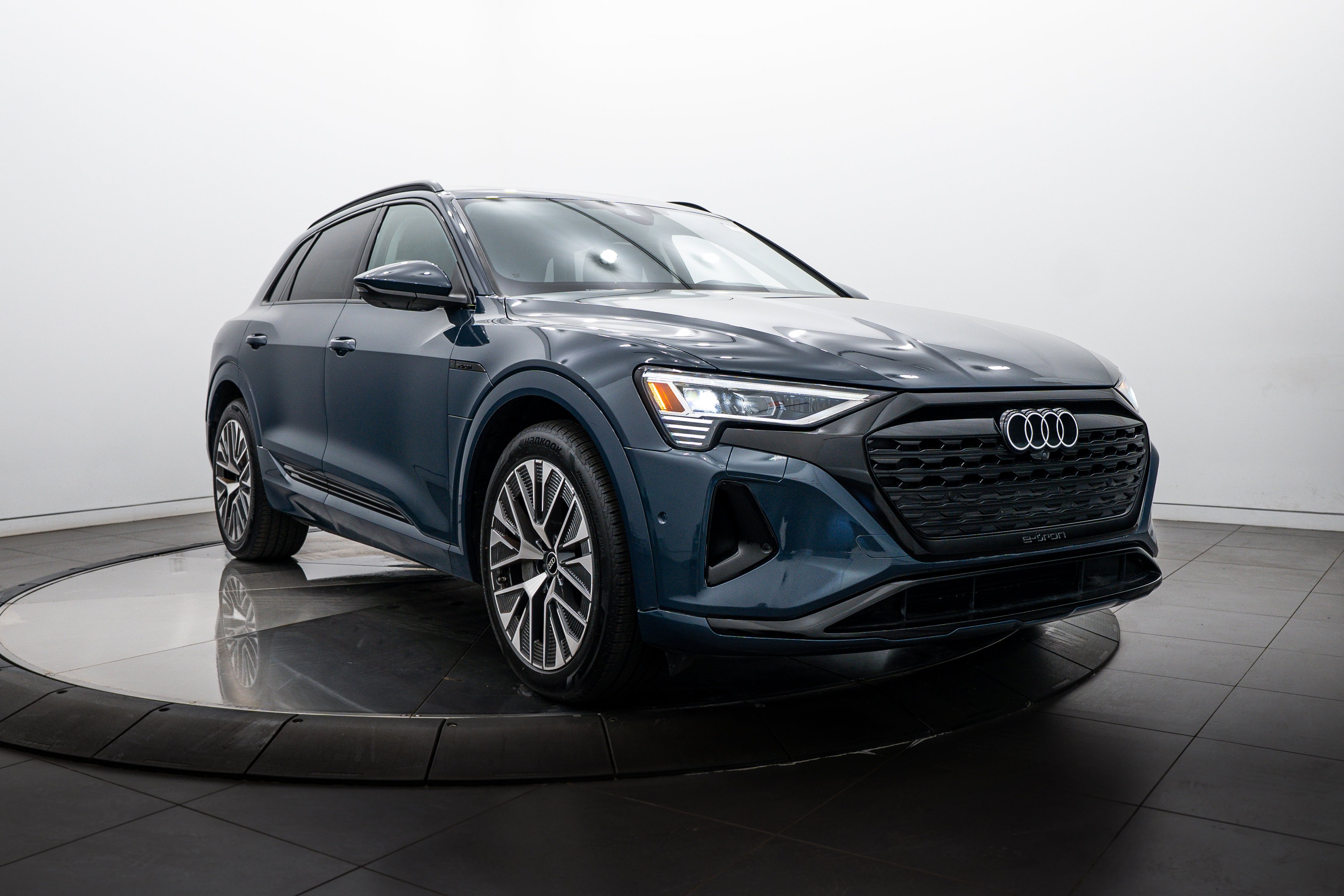 Certified 2024 Audi Q8 e-tron Premium Plus with VIN WA15AAGE0RB040682 for sale in Highland Park, IL