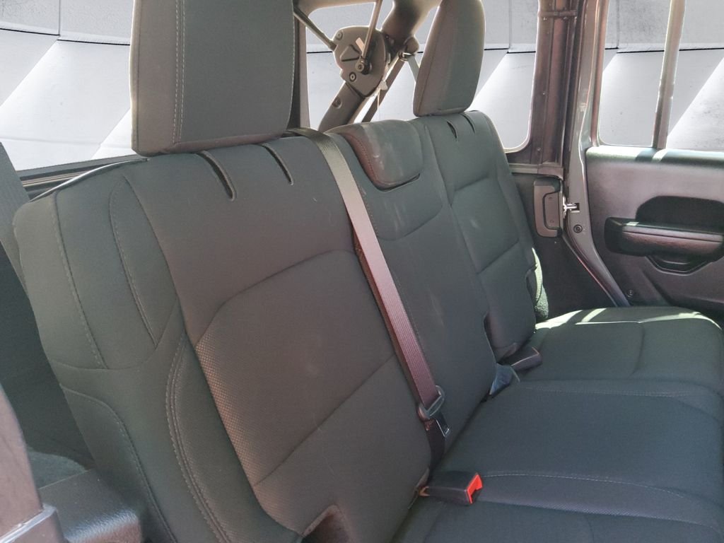 Used 2022 Gray Jeep Unlimited Sport image 16