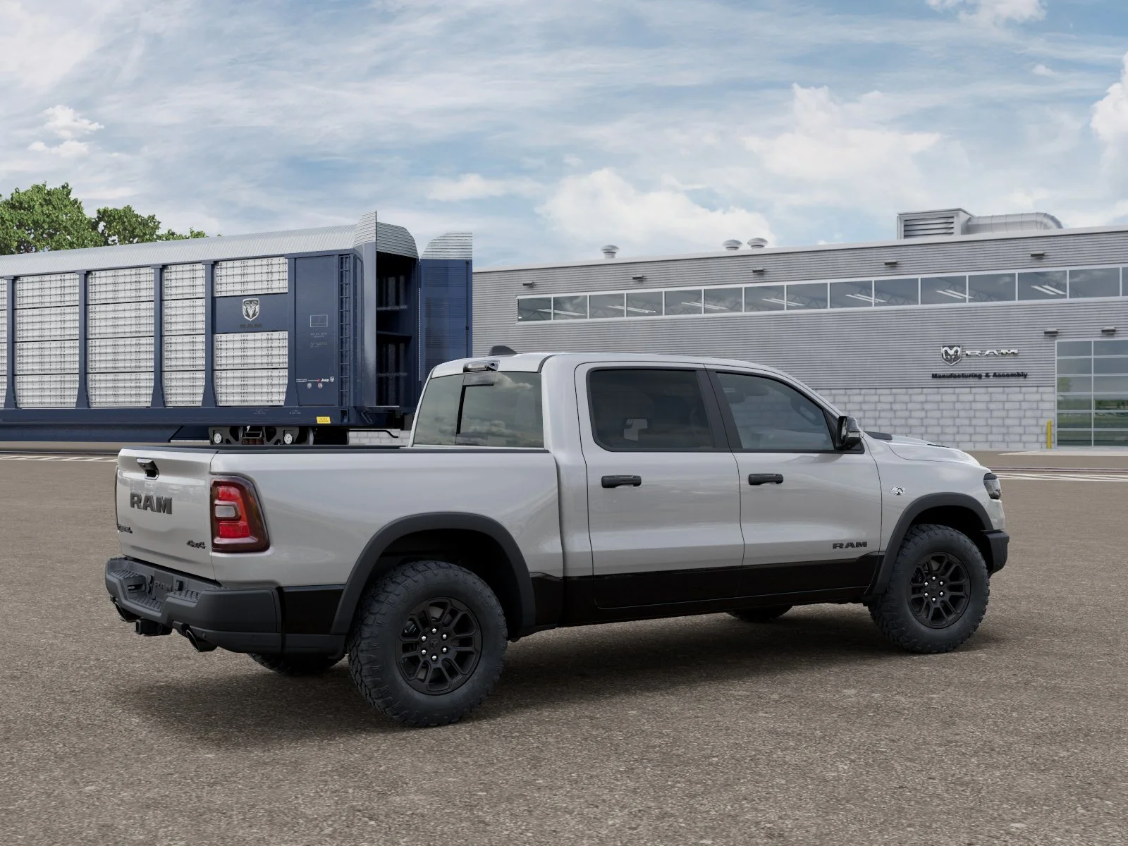 New 2026 Silver Zynith Exterior Paint RAM Rebel image 2