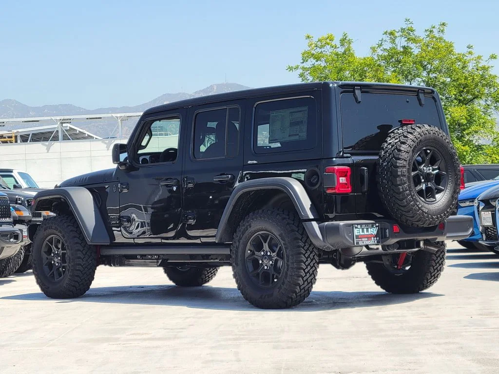 New 2026 Black Clear-Coat Exterior Paint Jeep Willys image 2