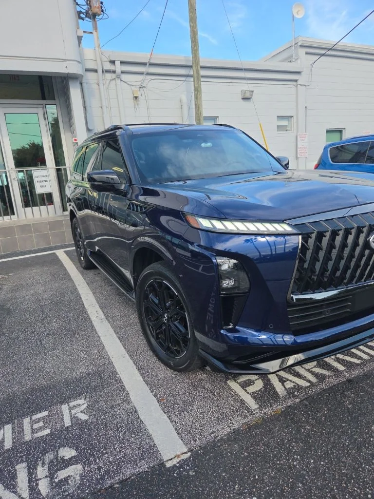 Used 2026 Blue INFINITI SPORT image 1