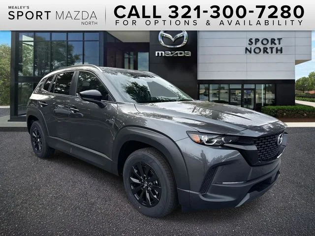 New 2026 Machine Gray Metallic Mazda Preferred AWD image 1
