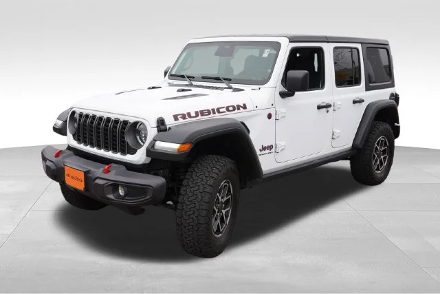 Certified Used 2025 White Jeep Rubicon image 11