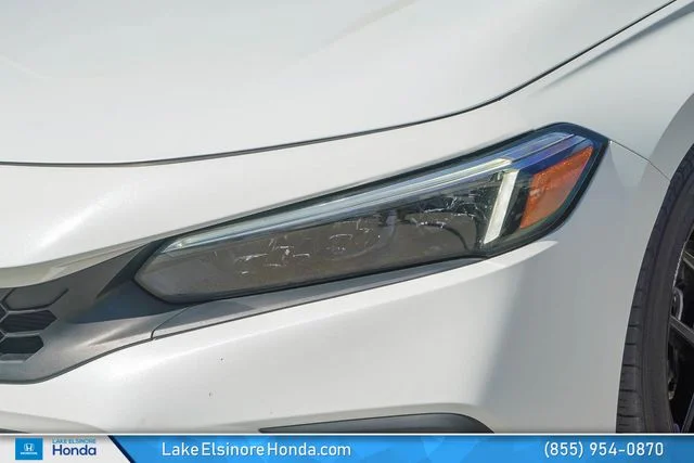 Used 2024 Platinum White Pearl Honda Sport image 5