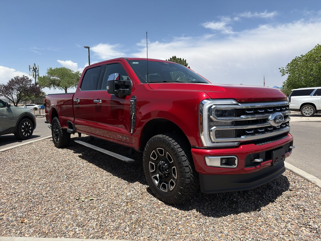 Used 2024 RAPID RED Ford Platinum image 3