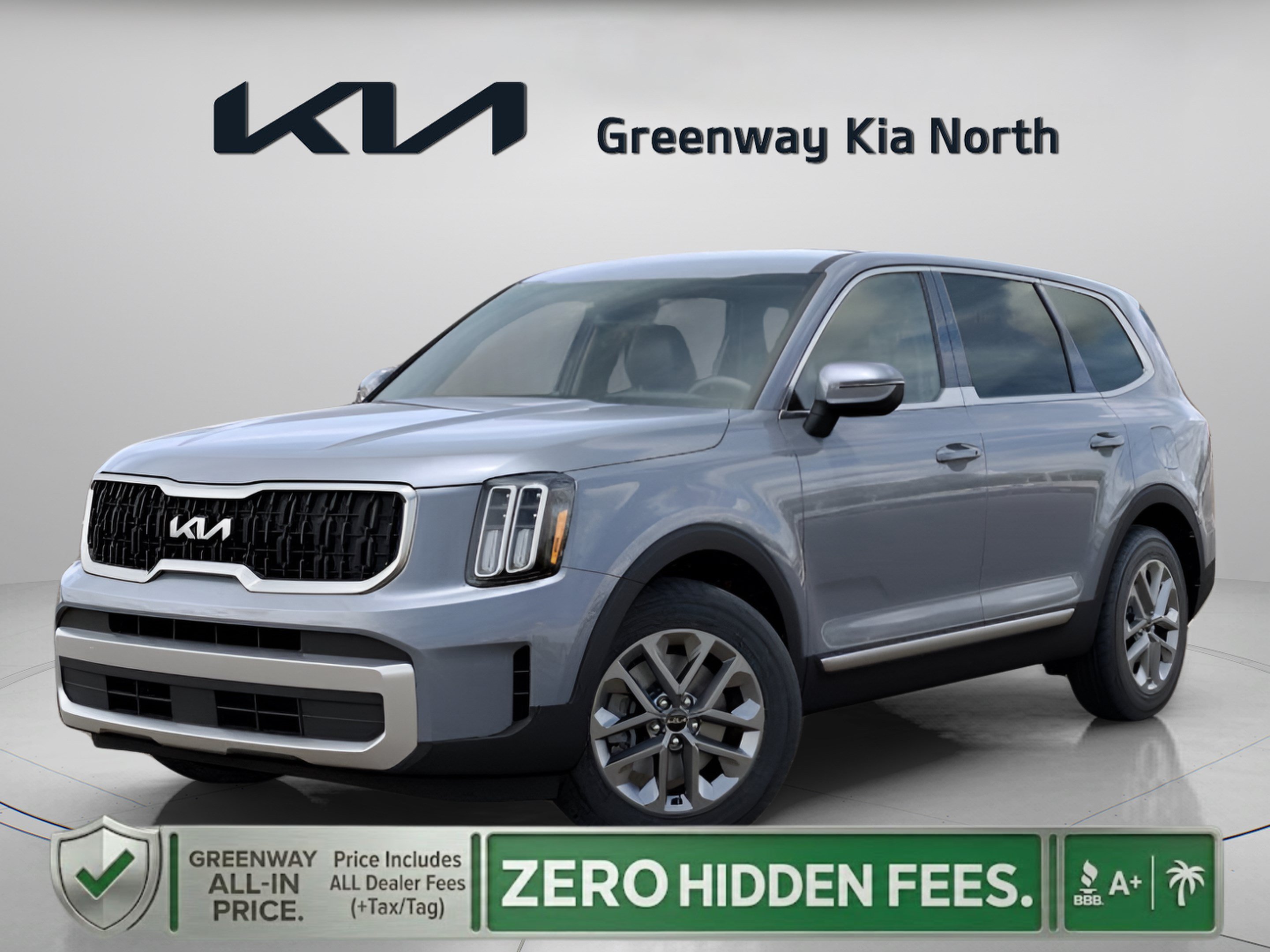 New 2025 Everlasting Silver Kia LX image 3