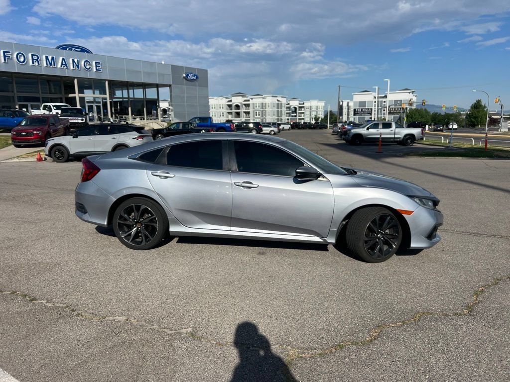 Used 2020 Lunar Silver Metallic Honda Sport image 3