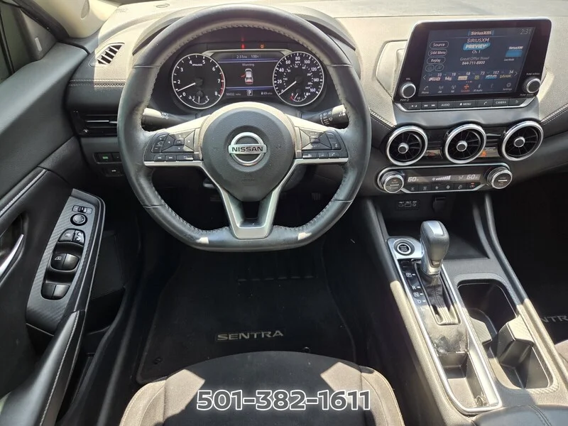 Used 2020 Brilliant Silver Metallic NISSAN SV CVT image 12
