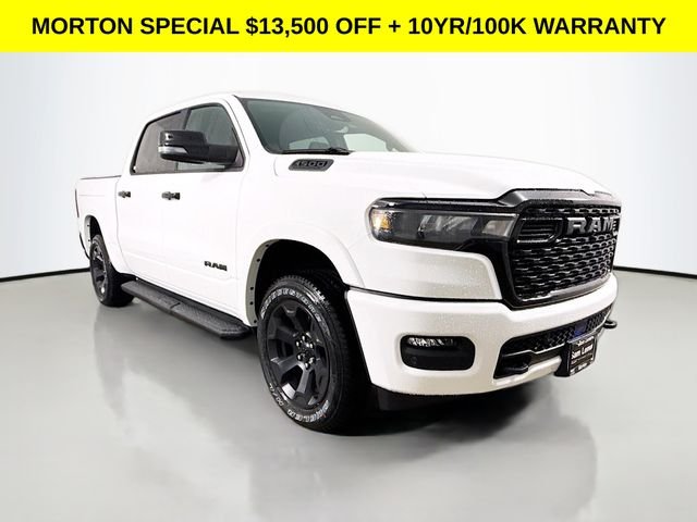 New 2026 Bright White Clearcoat Ram Big Horn/Lone Star image 1