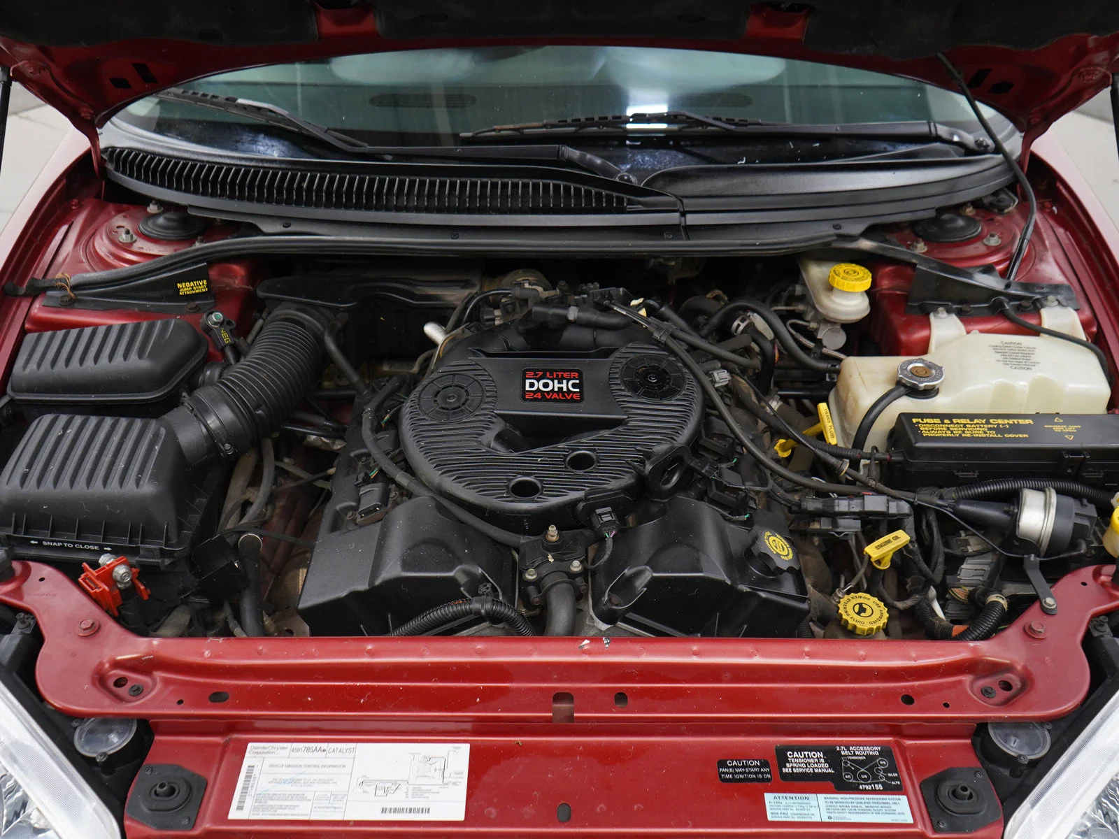 Used 2000 Inferno Red Tinted Pearlcoat Dodge Base image 24