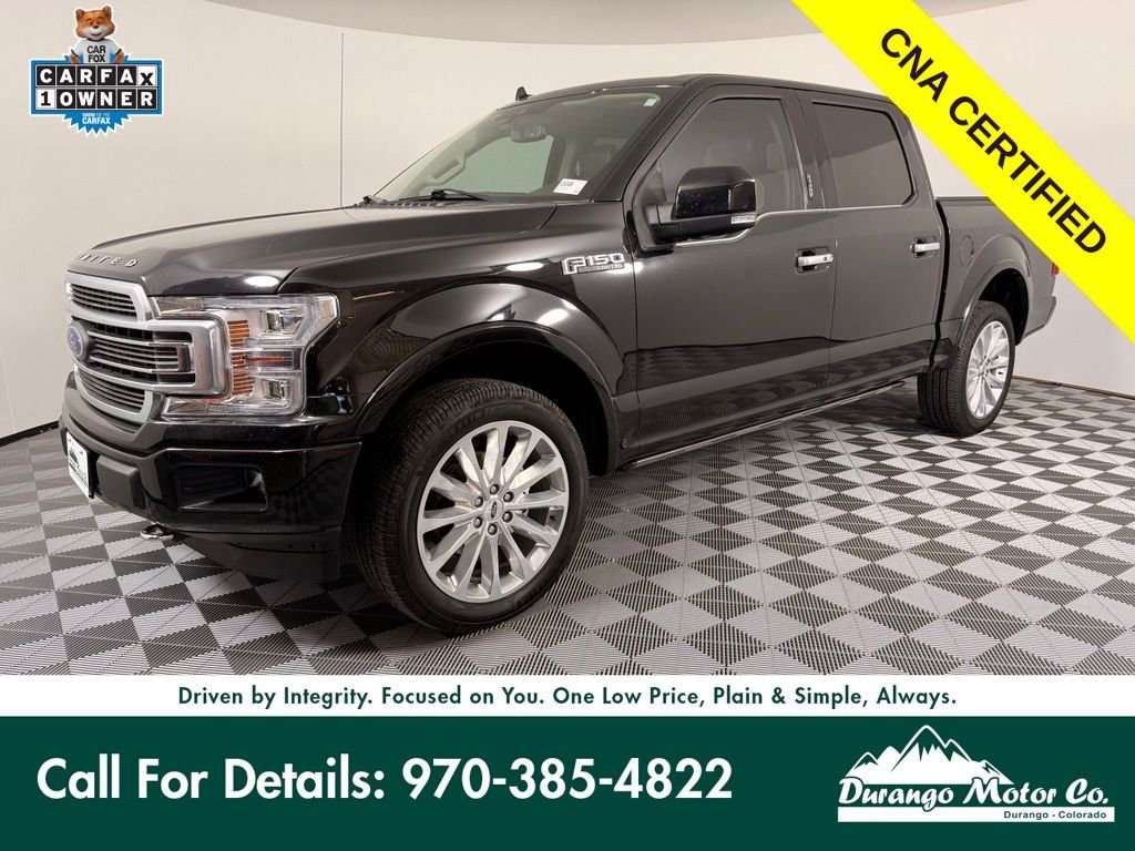 Used 2019 Black Metallic Ford Limited image 1