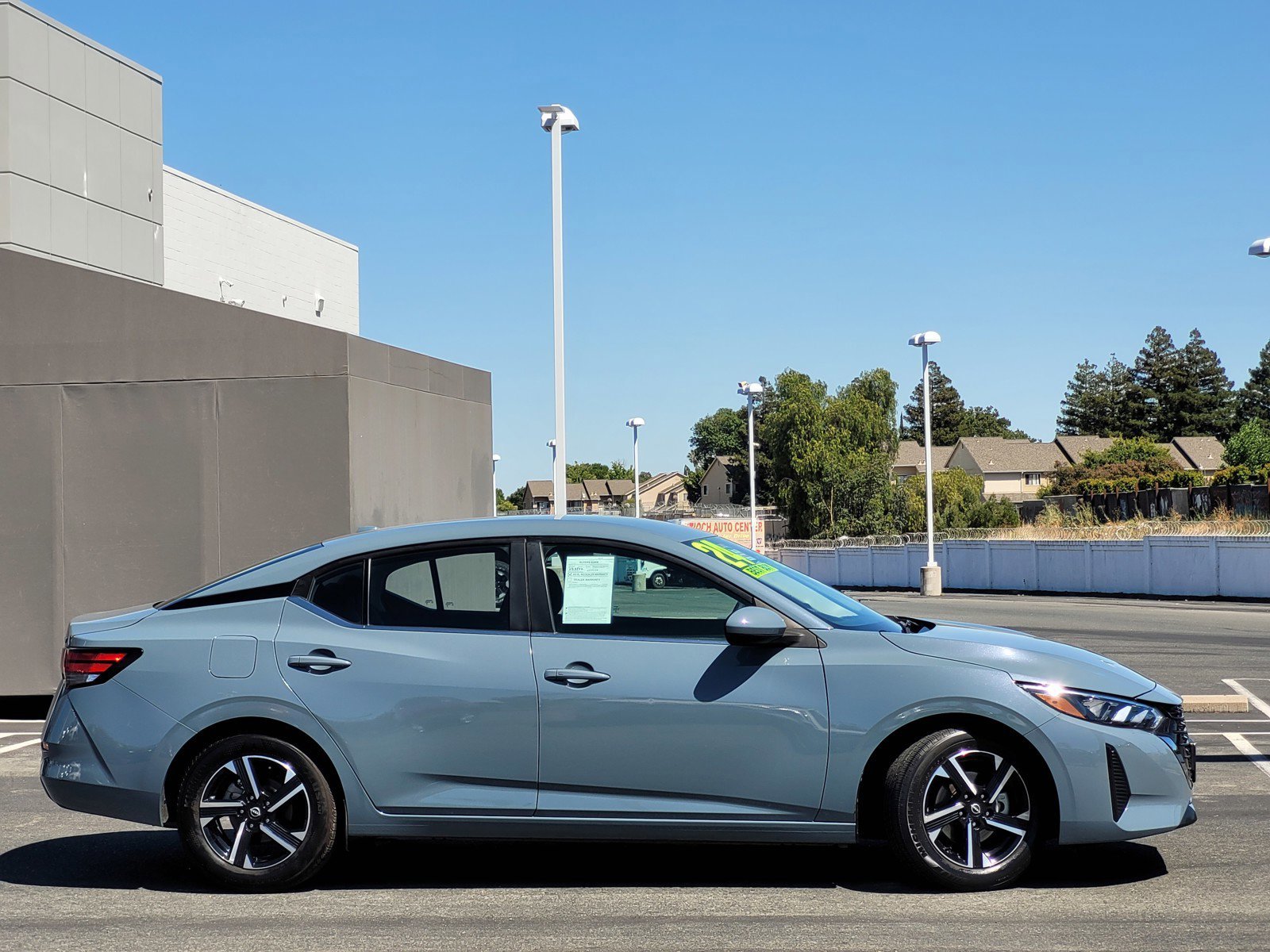 Used 2024 Atlantic Gray Metallic Nissan SV image 3