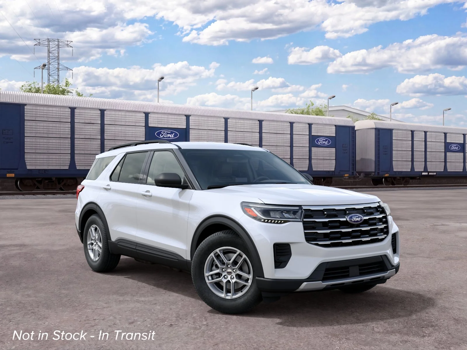 New 2027 Star White Metallic Tri-Coat Ford Active image 4