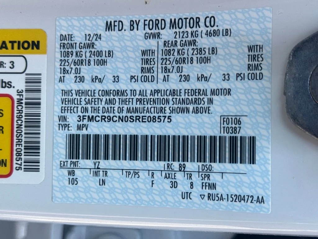 Used 2025 Oxford White Ford Outer Banks image 27