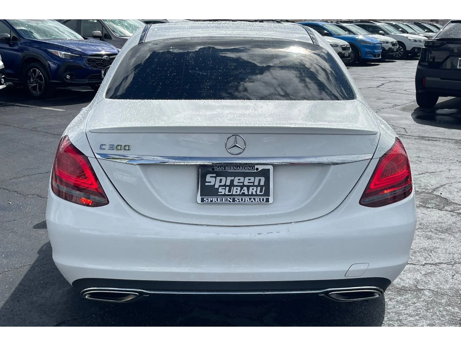 Used 2020 Polar White Mercedes-Benz C300 image 4