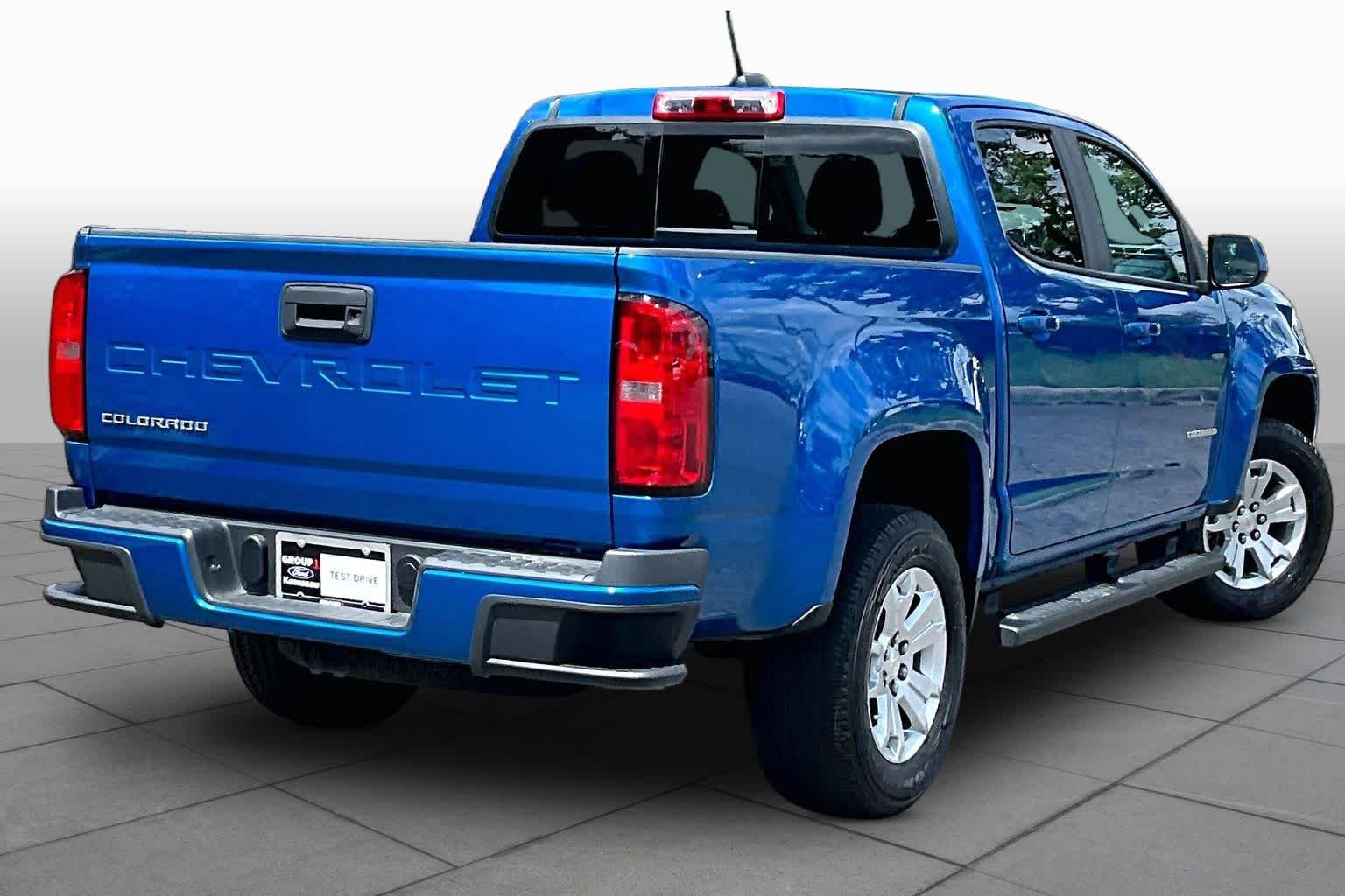 Certified Used 2022 Bright Blue Metallic Chevrolet 2WD LT image 13