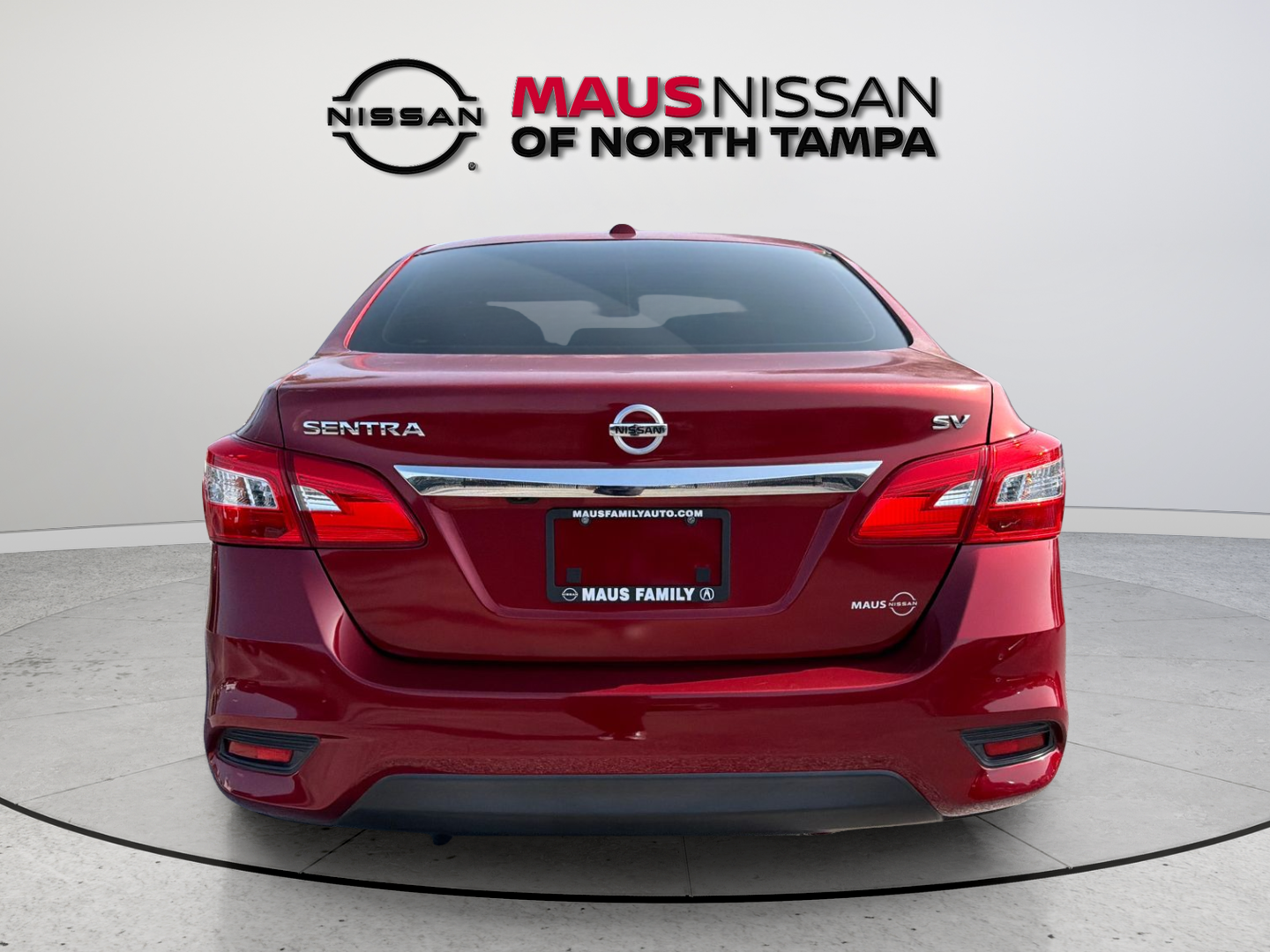 Used 2017 Red Nissan SV image 7