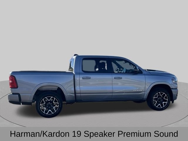 New 2026 Billet Silver Metallic Clear-Coat Exterior Paint RAM Laramie image 9
