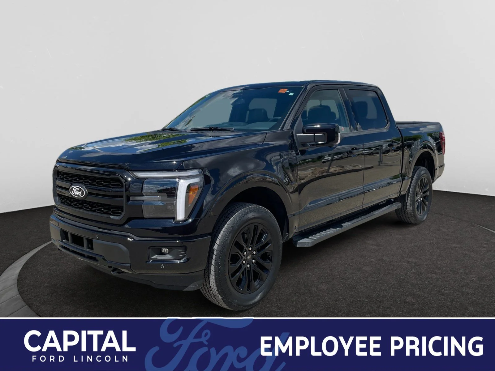 New 2026 Agate Black Metallic Ford Lariat image 1