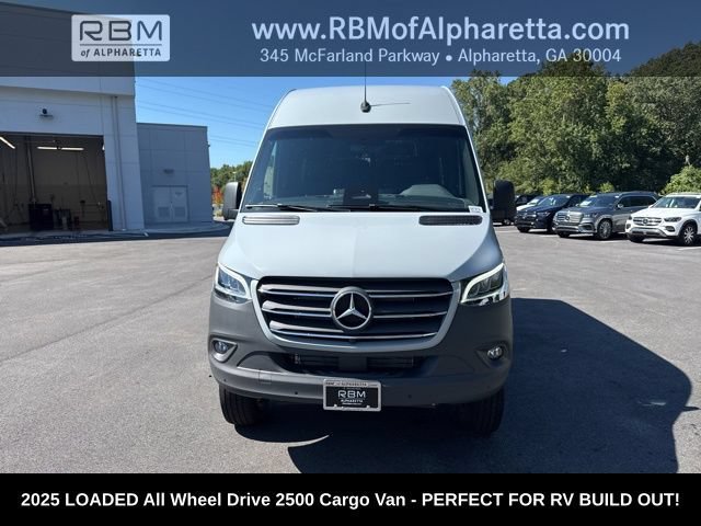 New 2025 Silver Gray Mercedes-Benz 2500 High Roof All Wheel Drive with 144 Wheel Base image 11