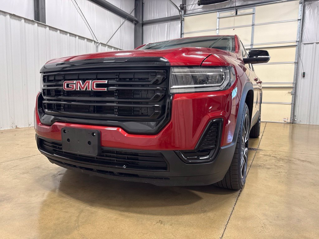 Used 2021 GMC Acadia SLE with VIN 1GKKNKLA3MZ203173 for sale in Carlyle, IL