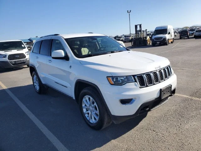 Used 2021 White Jeep Laredo E image 3