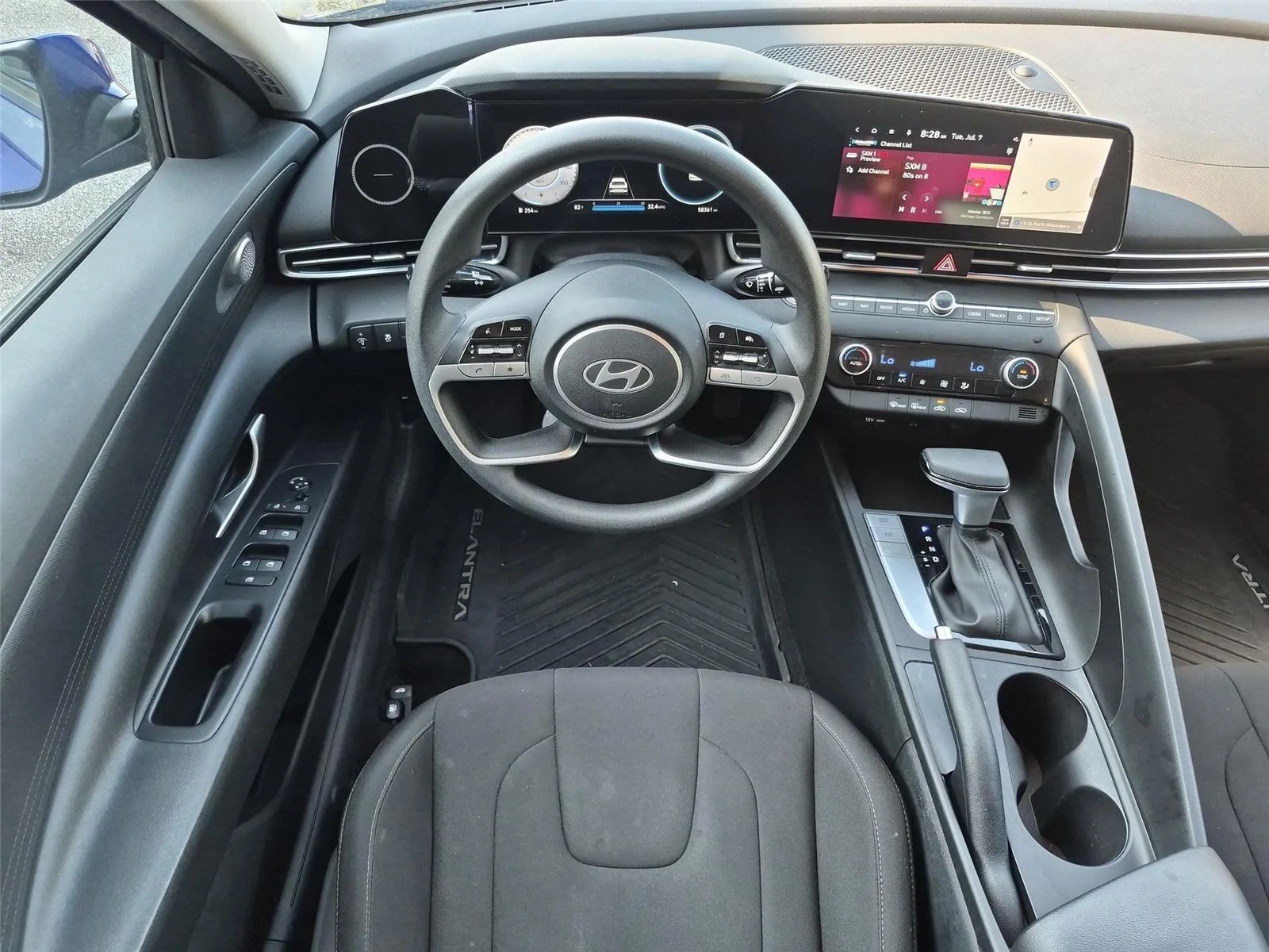 Used 2024 Intense Blue Hyundai SEL image 33